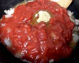 簡単☆豚ひき肉とトマト缶でミートグラタン作り方4写真