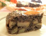 リンゴとバナナのしっとりスクエアケーキ作り方16写真