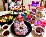 ふしぎの国のアリス〜チェシャ猫ケーキ〜作り方9写真