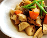 女子高生の野菜の肉巻きと筑前煮弁当♪♪作り方1写真