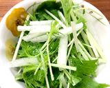 ♡簡単すぎる梨と水菜のサラダ♡作り方2写真