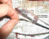 手開き説明付♪ひこいわしのアンチョビ風♪作り方8写真