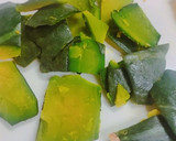 おつまみに！かぼちゃの皮の素揚げ作り方2写真