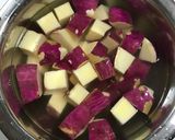 さつまいもとコーンのご飯作り方1写真