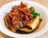揚げ出し豆腐きのこ餡かけ作り方11写真