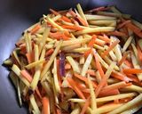 さつまいもと人参のきんぴら☆作り方5写真
