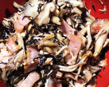 ♡きのことひじきのさっぱり梅肉和え♡作り方5写真