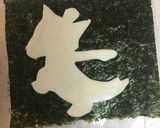 ポケモンキャラ弁☆アローラガラガラ☆作り方4写真