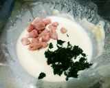 犬ご飯　鶏のチヂミ作り方4写真