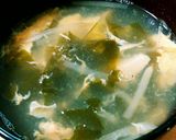 簡単わかめスープ作り方5写真