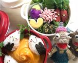 簡単 キャラ弁 おかず 着ぐるみ星人④作り方12写真
