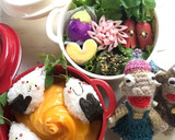 簡単 キャラ弁 おかず 着ぐるみ星人④作り方12写真