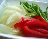 焼肉風クリーミーパスタ作り方1写真