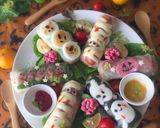 ハッピー生春巻き・ハロウィン作り方30写真