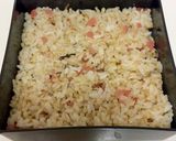 ハロウィンモザイク弁当 詰め方作り方1写真