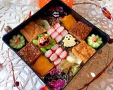 ハロウィンモザイク弁当 詰め方作り方4写真