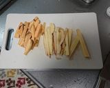 簡単！大学芋風サツマイモスティック作り方1写真