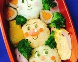 丸おにぎり♪『アンパンマンと仲間達』弁当作り方13写真