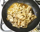 すき焼きの味！豚ばら豆腐白菜白葱で肉豆腐作り方6写真
