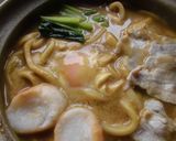 小鍋でひとり満喫♪鍋焼きカレーうどん作り方6写真
