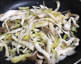 作り置き♡キノコと牛肉生姜しぐれ煮作り方3写真