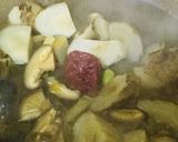 *マクロビ*しょうが梅ごぼう作り方3写真