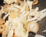 エリンギとむきエビの玉子炒め作り方2写真