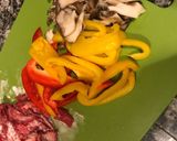 牛バラ肉の中華風炒め作り方1写真