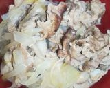 簡単！牛丼風豚丼作り方4写真