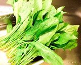 ほうれん草のバター炒め☆作り方1写真