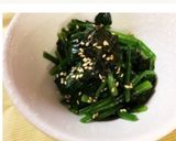 ほうれん草の海苔ナムル作り方5写真