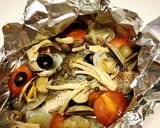 真鯛のホイル焼き〜アクアパッツァ風〜作り方5写真