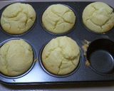コーンミールとチーズのマフィン作り方6写真