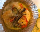 切身魚とエビの香草オイル焼き作り方5写真