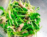レンジで超簡単＊豆苗のツナ和え作り方3写真