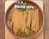 ブロッコリーのワンポットパスタ作り方3写真