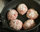 雑な男料理:絶品ハンバーグ!!作り方8写真