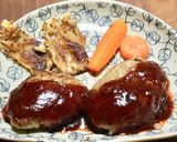 雑な男料理:絶品ハンバーグ!!作り方12写真