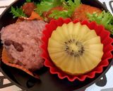 お花サンドイッチと赤飯にぎり体育祭弁当作り方9写真