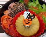 お花サンドイッチと赤飯にぎり体育祭弁当作り方10写真