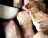 豚バラ肉と大根のこってり煮☆作り方3写真