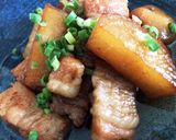 豚バラ肉と大根のこってり煮☆作り方5写真