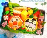 『ロールパンナとメロンパンナ』仲良し弁当作り方27写真