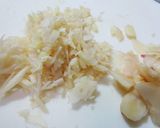 新生姜と桜エビの甘辛佃煮作り方1写真