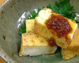 厚揚げの梅しょうゆ作り方5写真