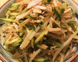 もやしとキュウリとハムのナムル風作り方5写真