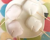 ハロウィンに♪食べれるおばけピック♪作り方2写真