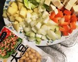 高野豆腐入り 塩麹 大豆スープ！作り方1写真