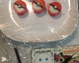簡単♫ポケモンキャラ弁モンスターボール☆作り方4写真