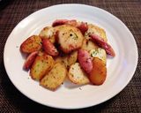 ほくほくこくうま里芋ｄｅジャーマンポテト作り方4写真